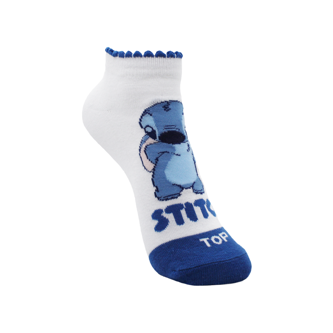 CALCETINES TOBILLEROS MUJER ALGODÓN PACK 2 STITCH C2 TOP-4