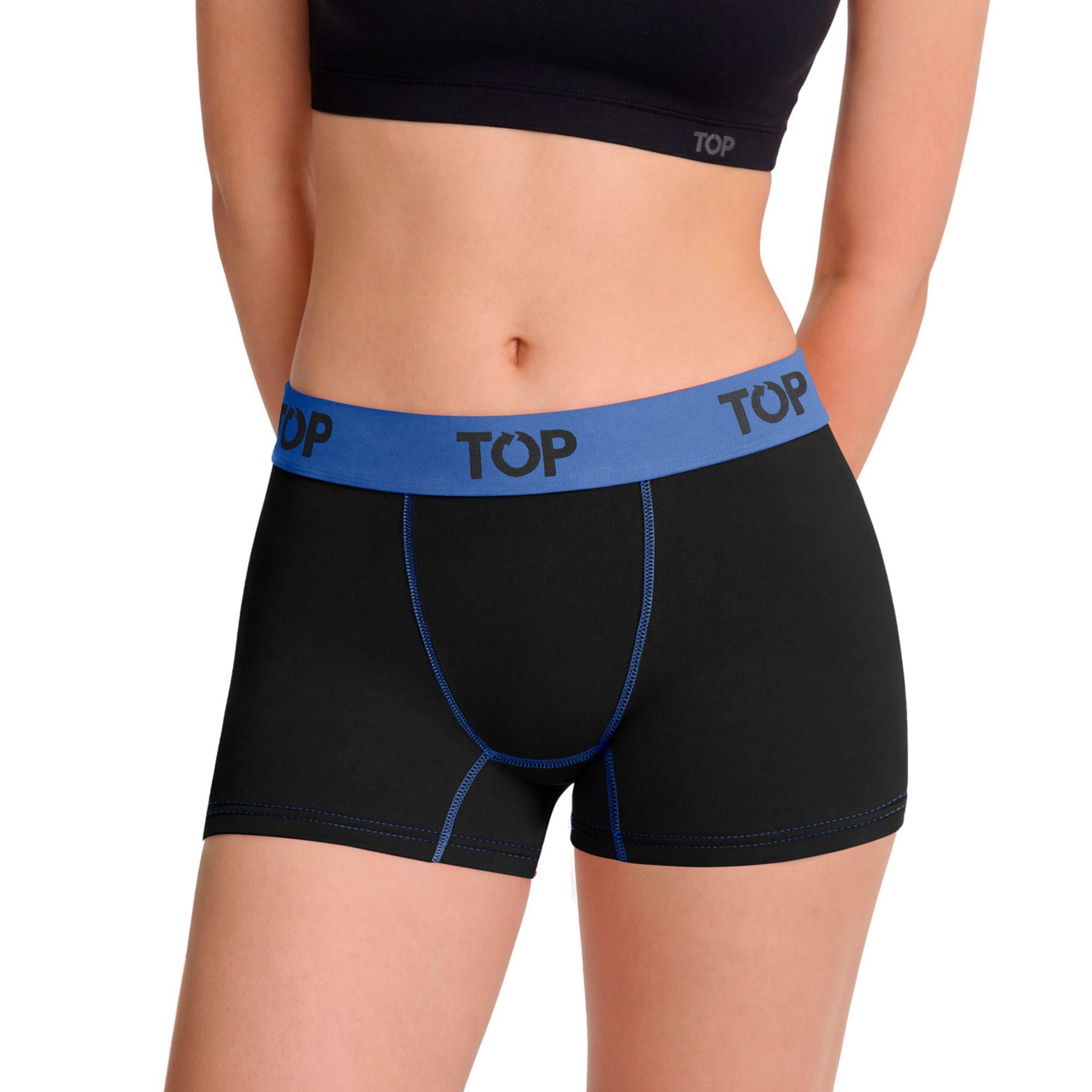 Bóxer Corto MUJER Algodón Pack 5 C3 Top-1