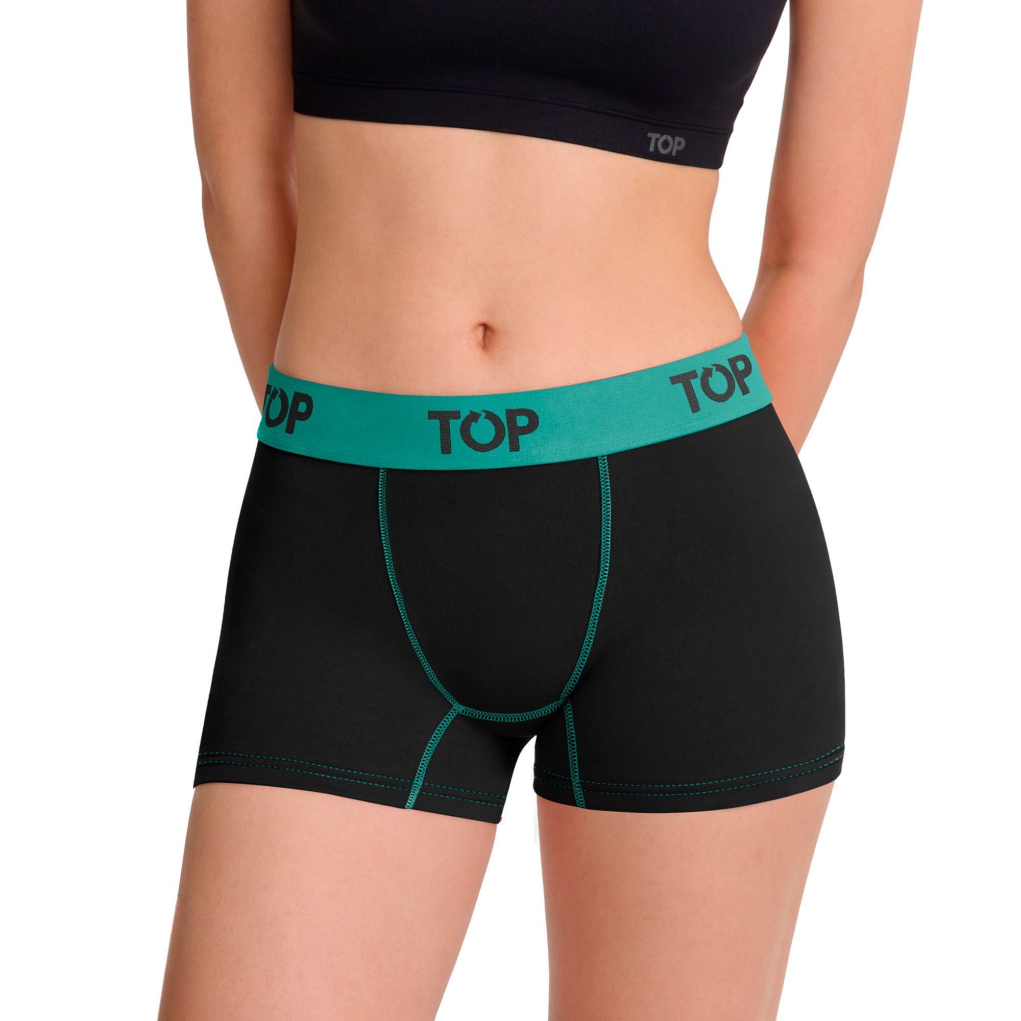 Bóxer Corto MUJER Algodón Pack 5 C3 Top-3