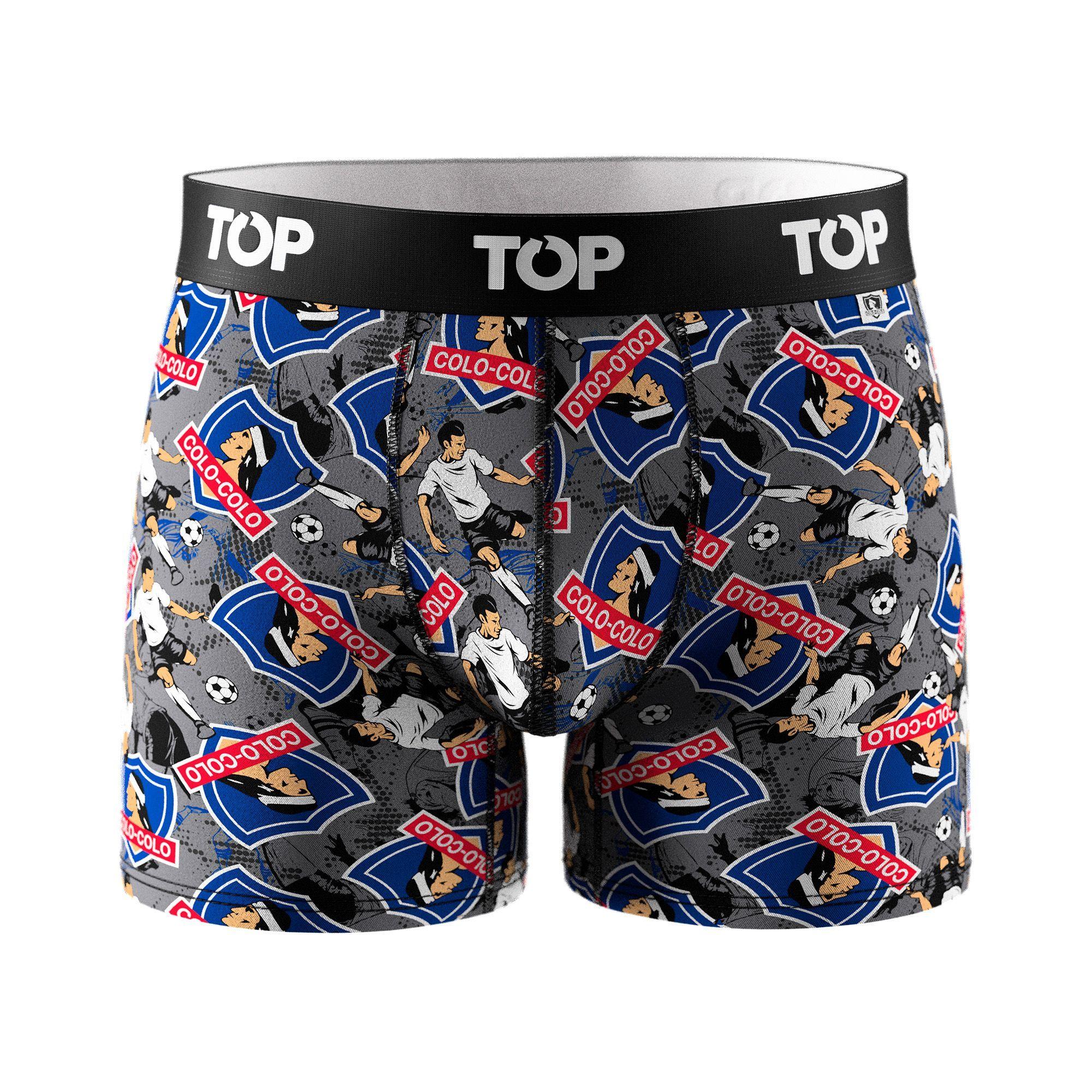 Bóxer Medio Algodón Colo-Colo Pack 3 C9 TOP-2