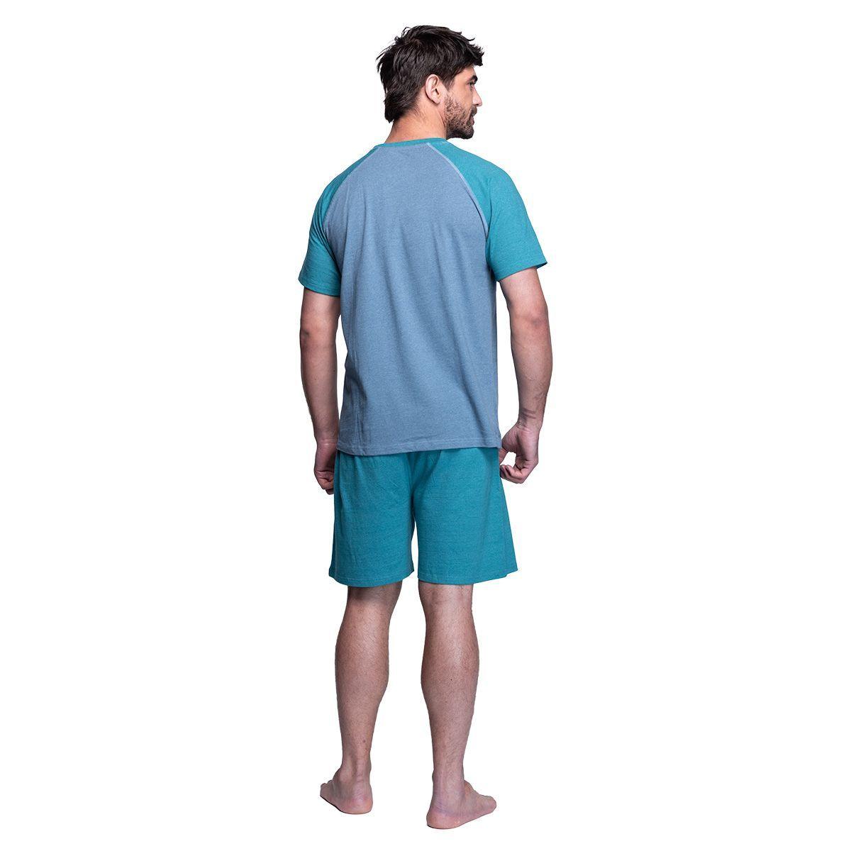 PIJAMA HOMBRE VERANO 2026 ALGODÓN C4 TOP-2