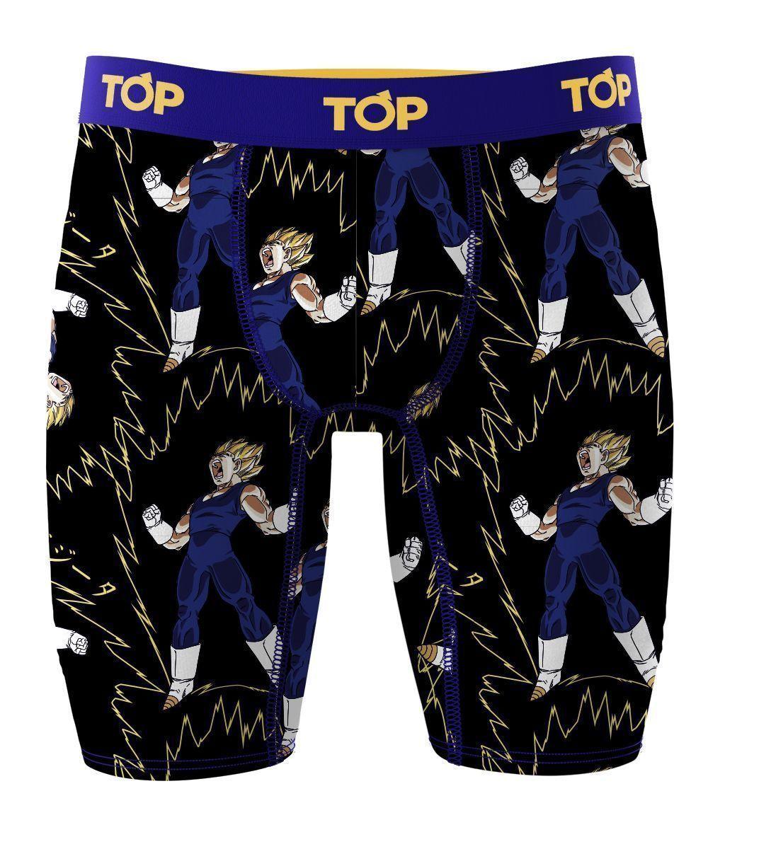 Pack 3 Bóxer Largos Dragon Ball Z Algodón Top Vegeta C2 Top-3