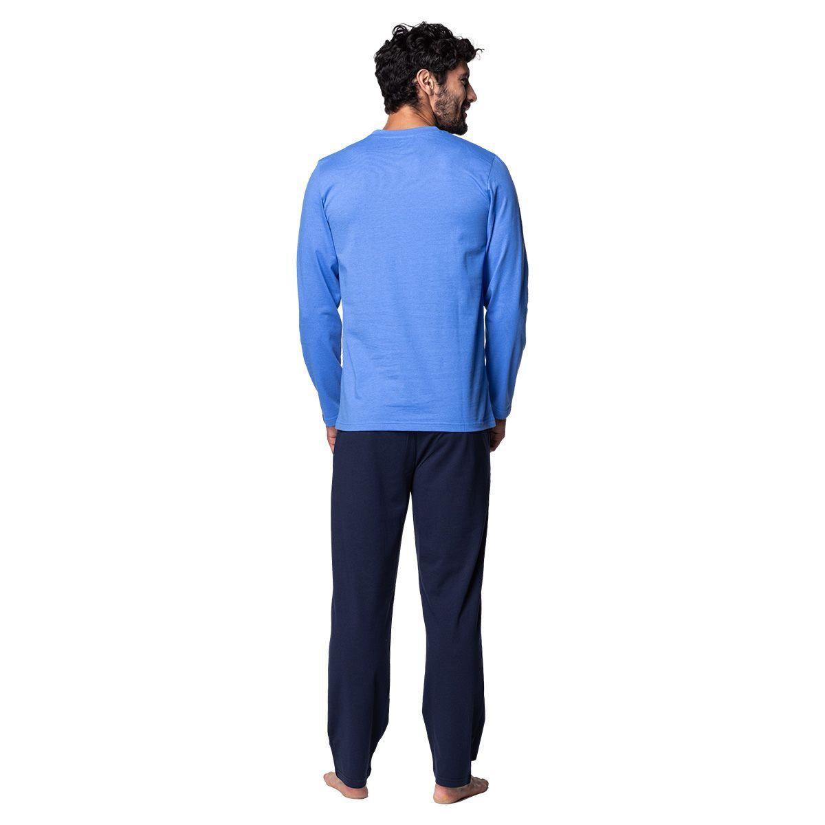Pijama Hombre Invierno Algodón C1 TOP-1