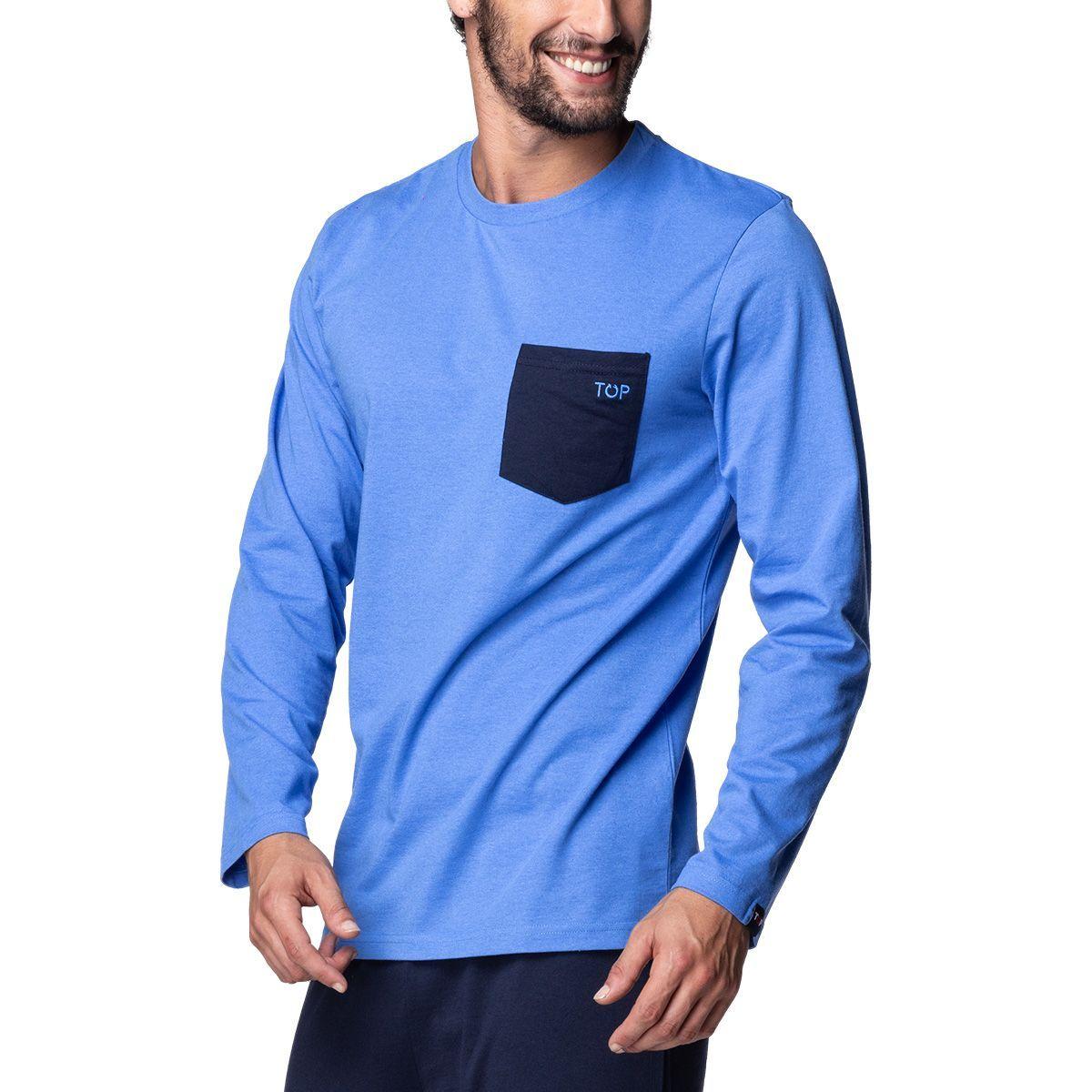 Pijama Hombre Invierno Algodón C1 TOP-2
