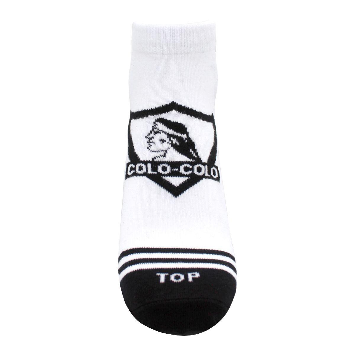 Calcetines Tobilleros Algodón Pack 2 Colo-Colo C2 Top-2