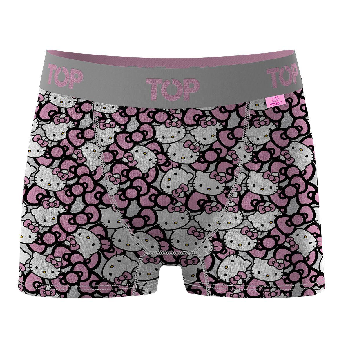 Bóxer Medio NIÑA Algodón Pack 3 Hello Kitty C3 TOP-2