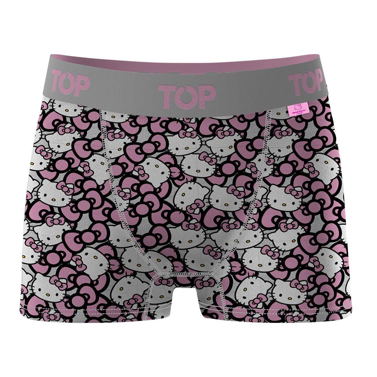 Bóxer Medio NIÑA Algodón Pack 3 Hello Kitty C3 TOP-2