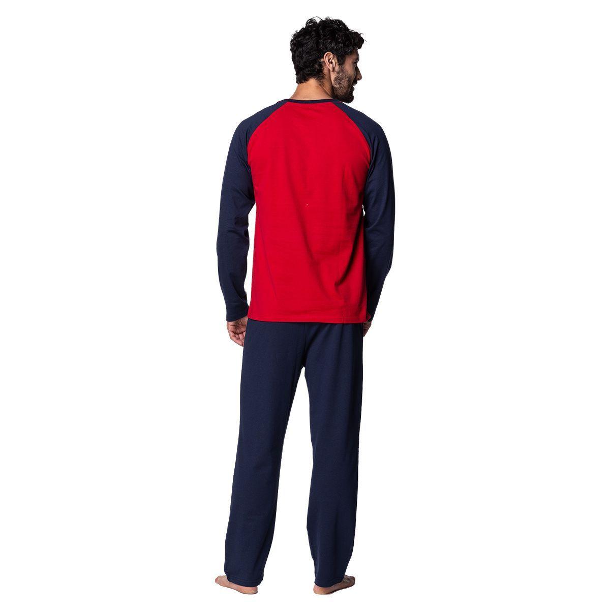 Pijama Hombre Invierno Algodón C5 TOP-2