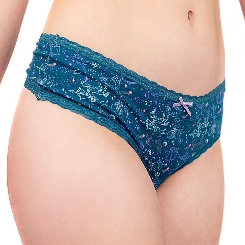 Culotte Top Algodón Astrología Pack 3 C3-4