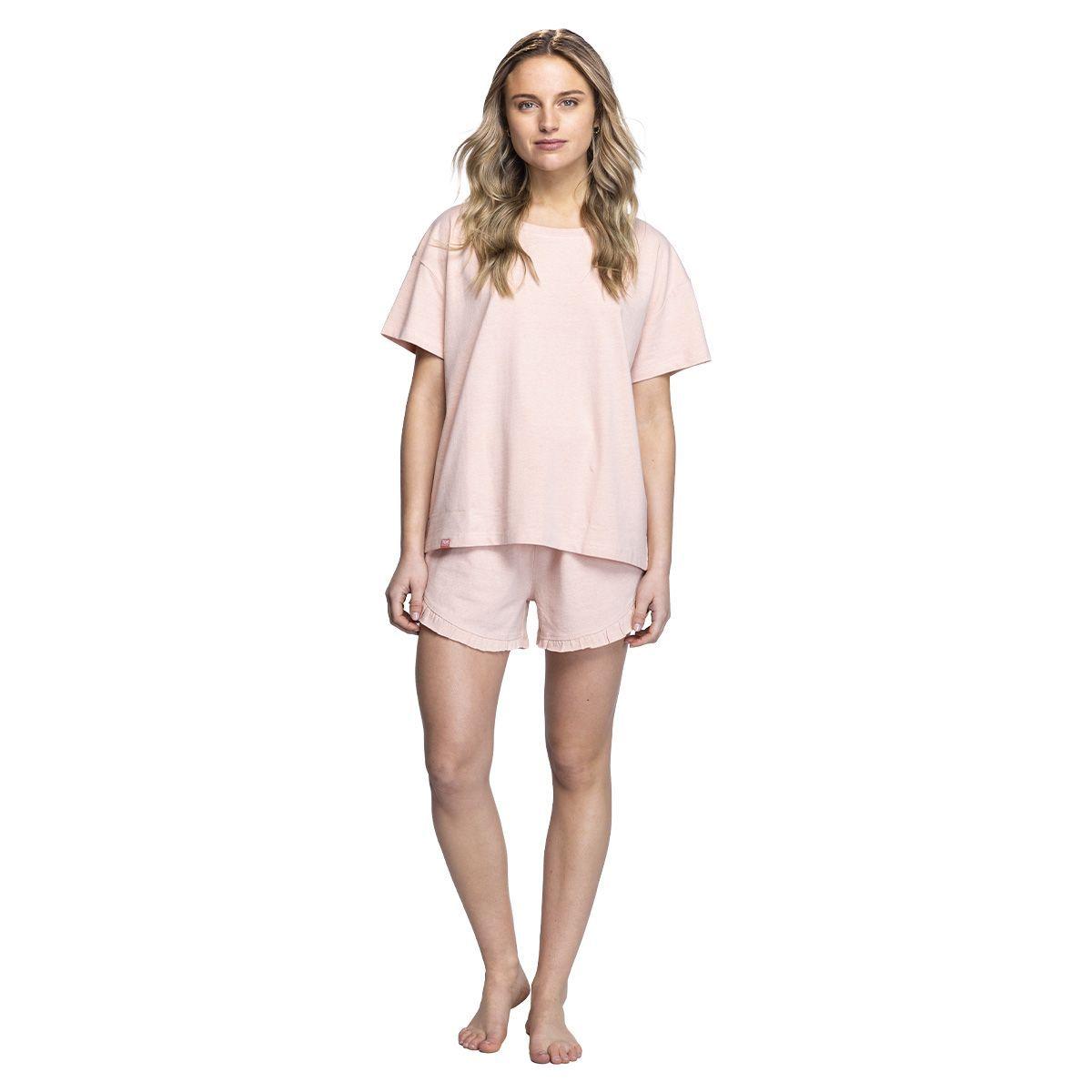 PIJAMA VERANO MUJER ALGODÓN C4 TOP-0