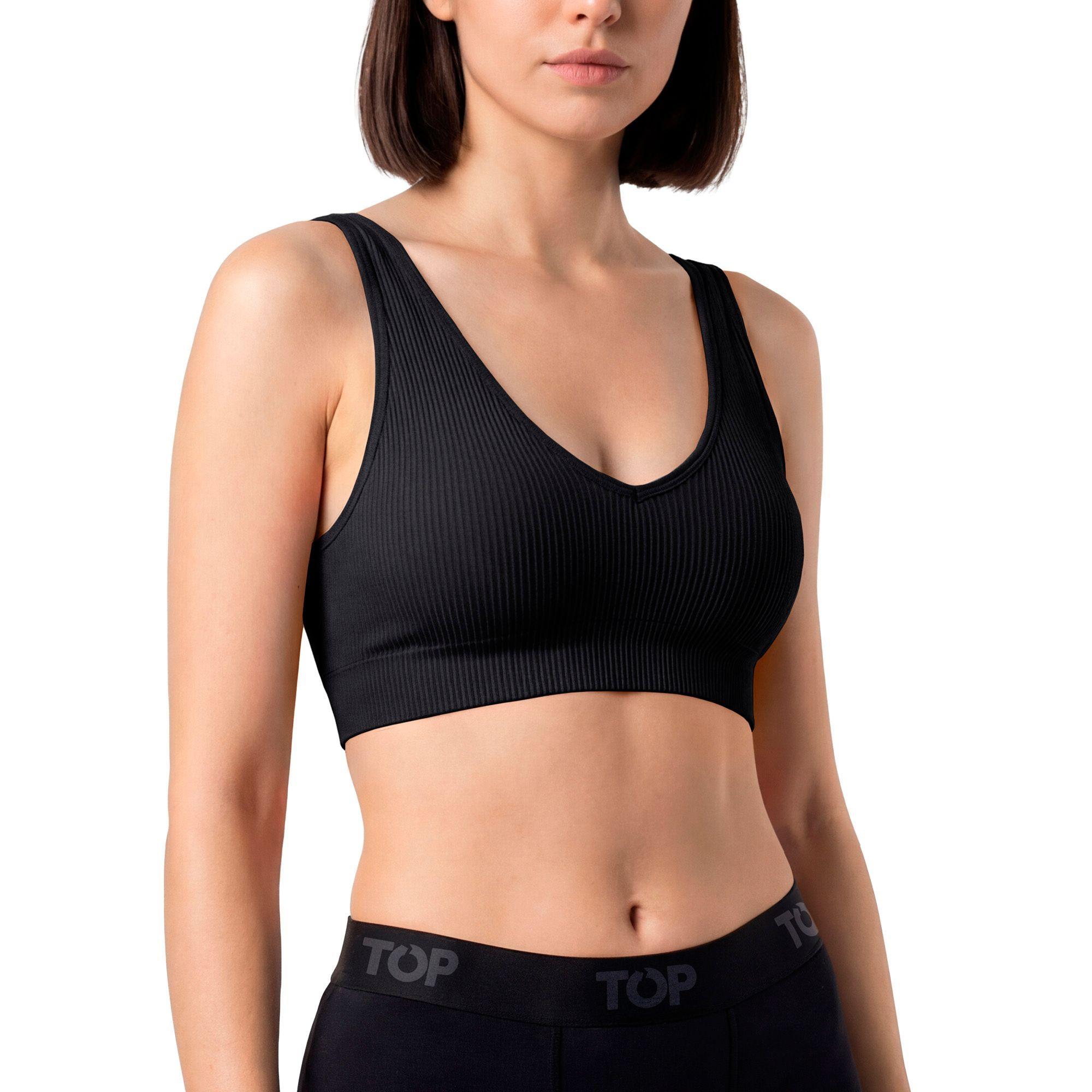 Pack 2 Petos Mujer Microfibra Con Relleno C2 TOP-1