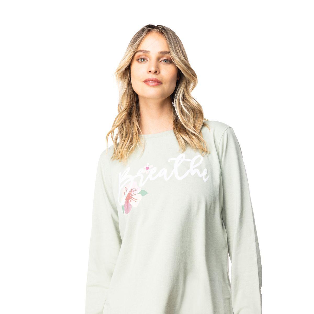 Pijama Largo Algodón Mujer Invierno C2 Top-3