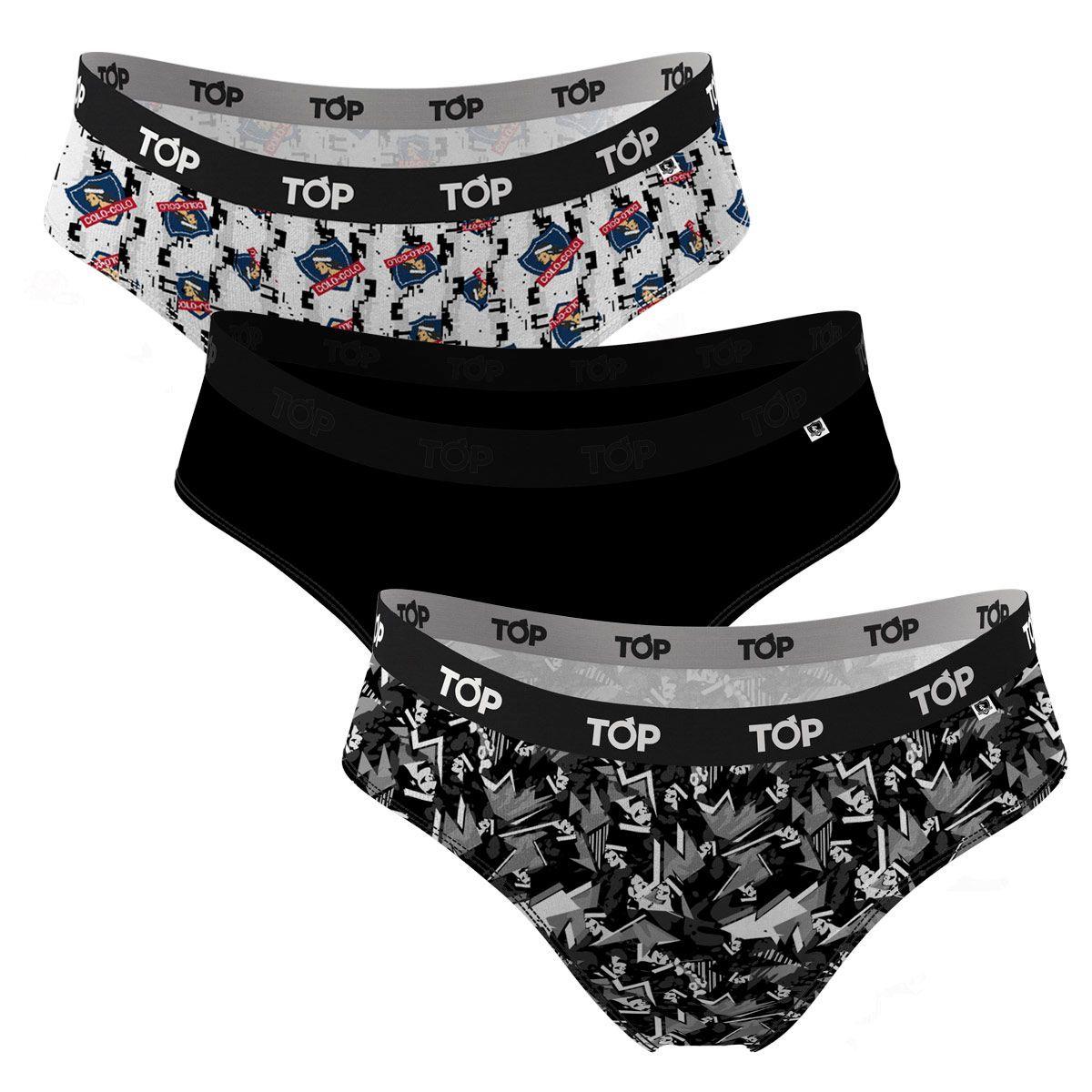 Bikinis Algodón Pack 3 Colo Colo C2 Top-0