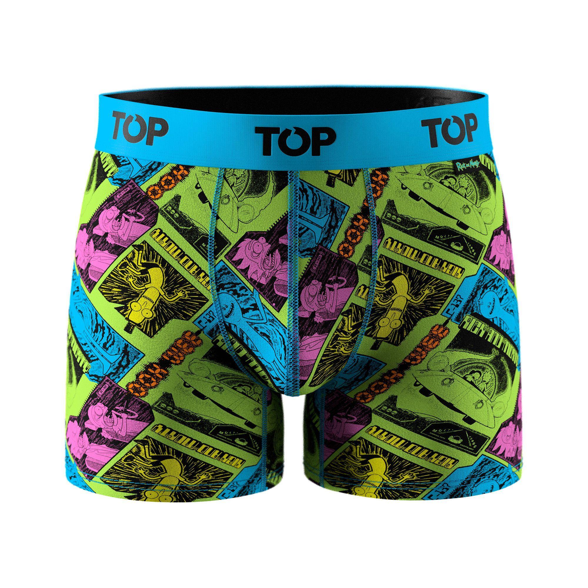 Bóxer Medio Algodón Pack 3 Rick and Morty C5 TOP-3