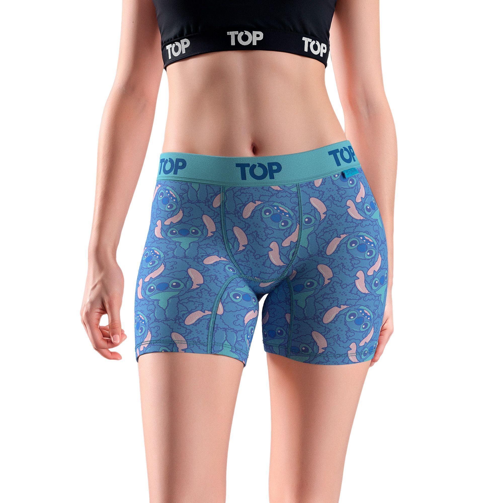 Bóxer Medio MUJER Algodón Pack 3 Stitch C2 TOP-4