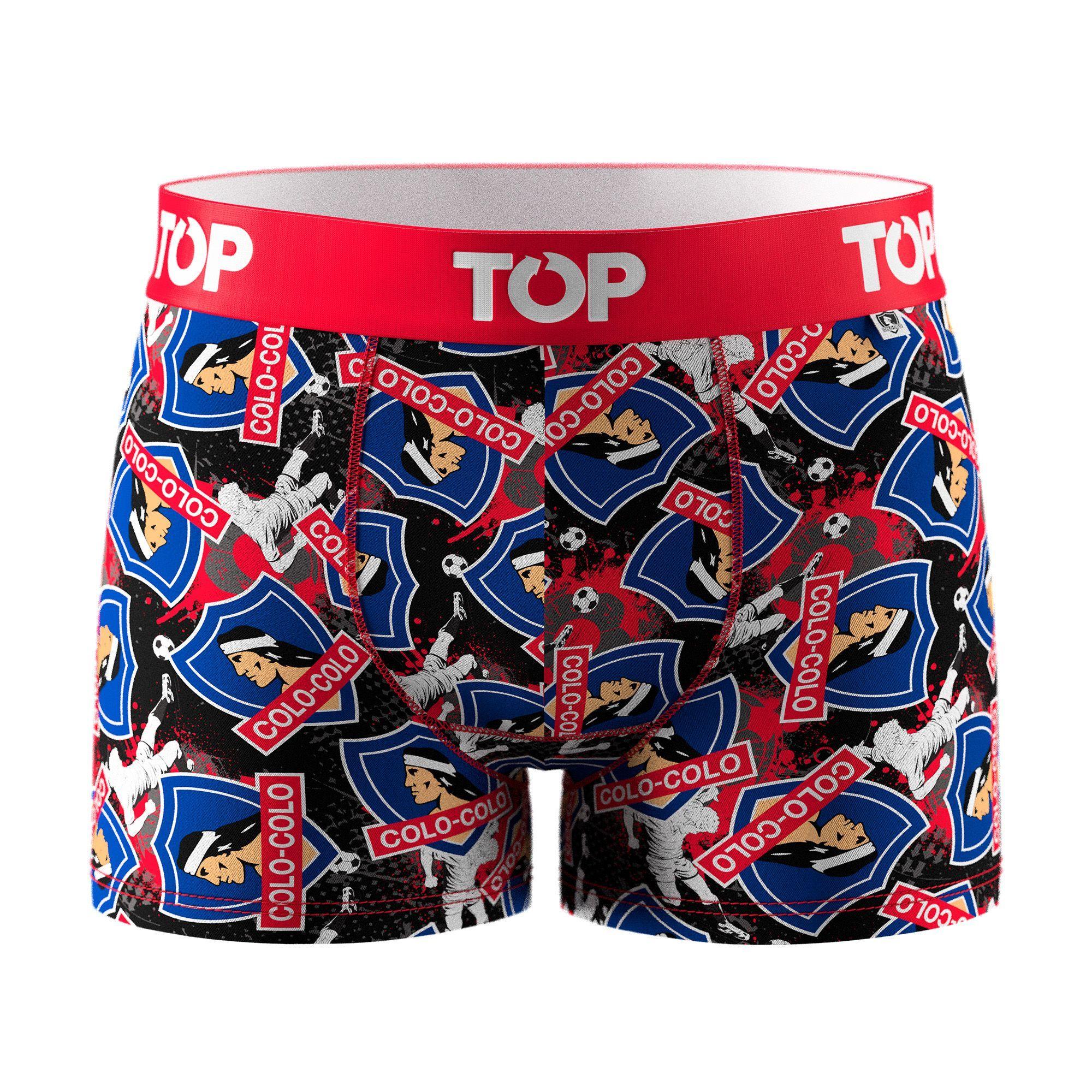 Bóxer Niño Algodón Colo-Colo Pack 4 C6 TOP-4