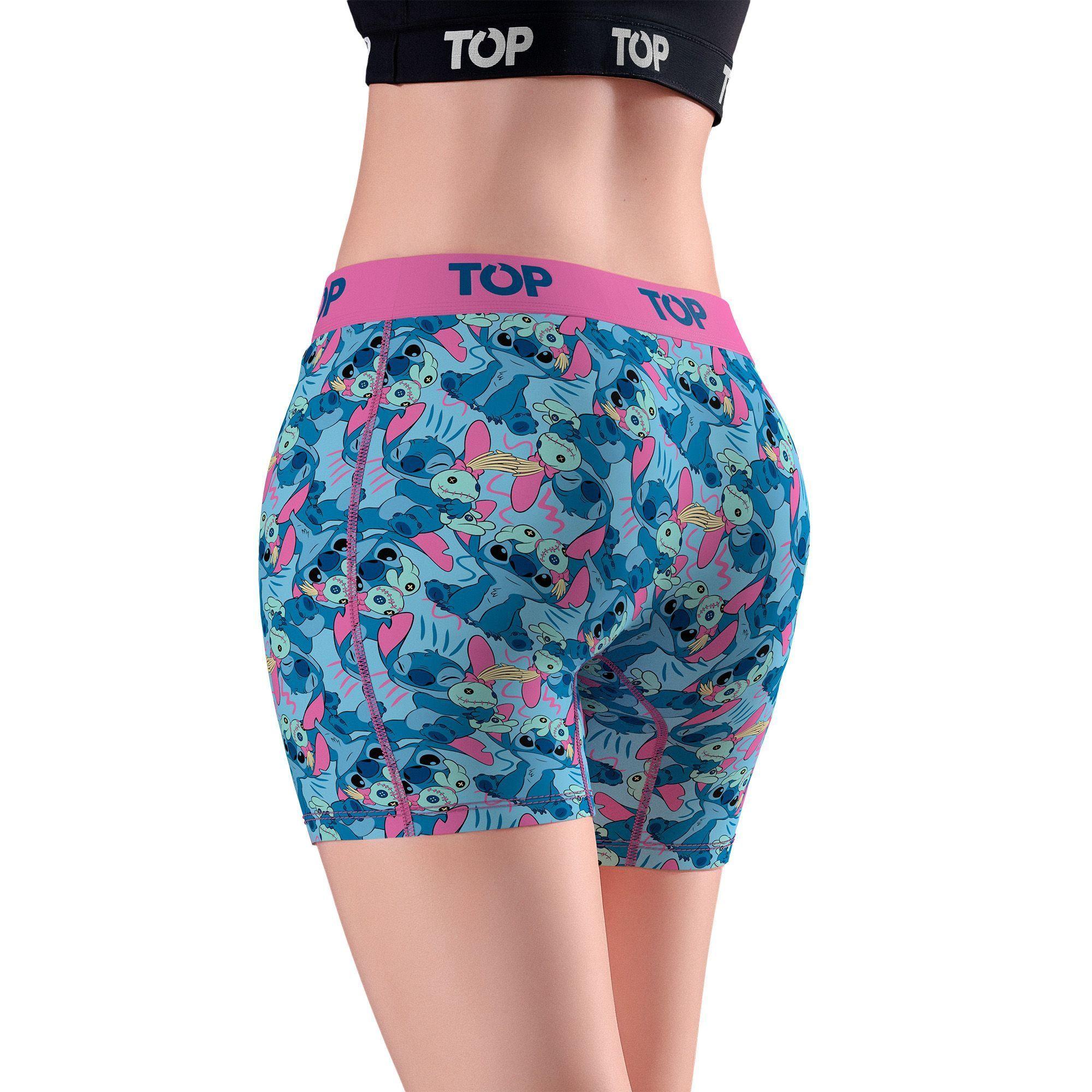 Bóxer Medio MUJER Algodón Pack 3 Stitch C6 TOP-2