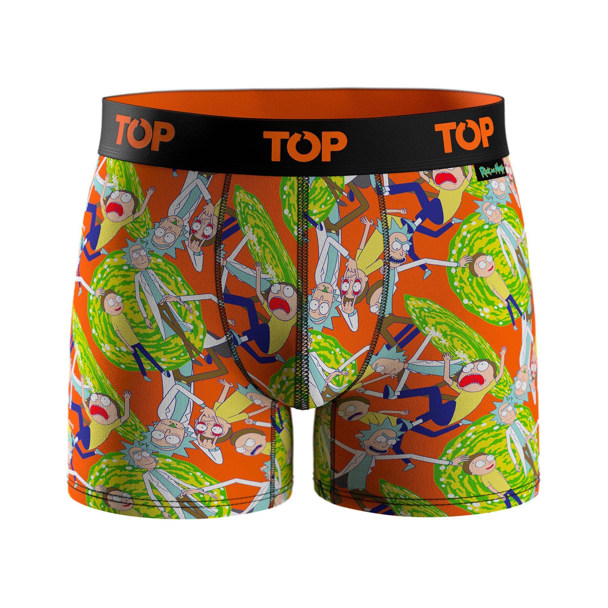 BÓXER MEDIO ALGODÓN PACK 3 RICK AND MORTY C1 TOP-3