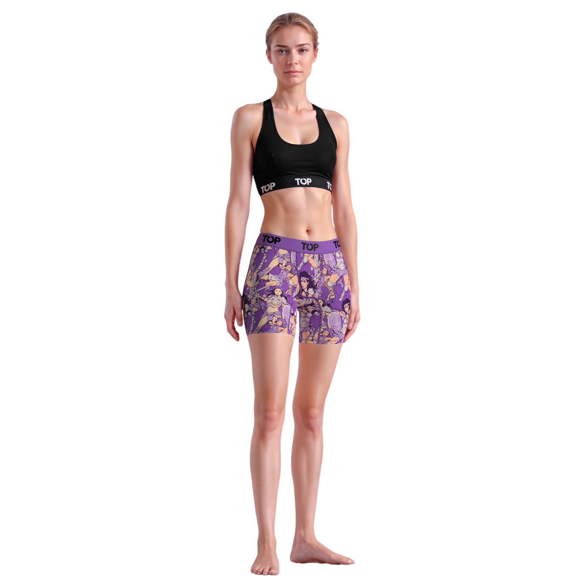 Bóxer Medio MUJER Algodón Pack 3 Guerreras - Amazonas C2  TOP-5
