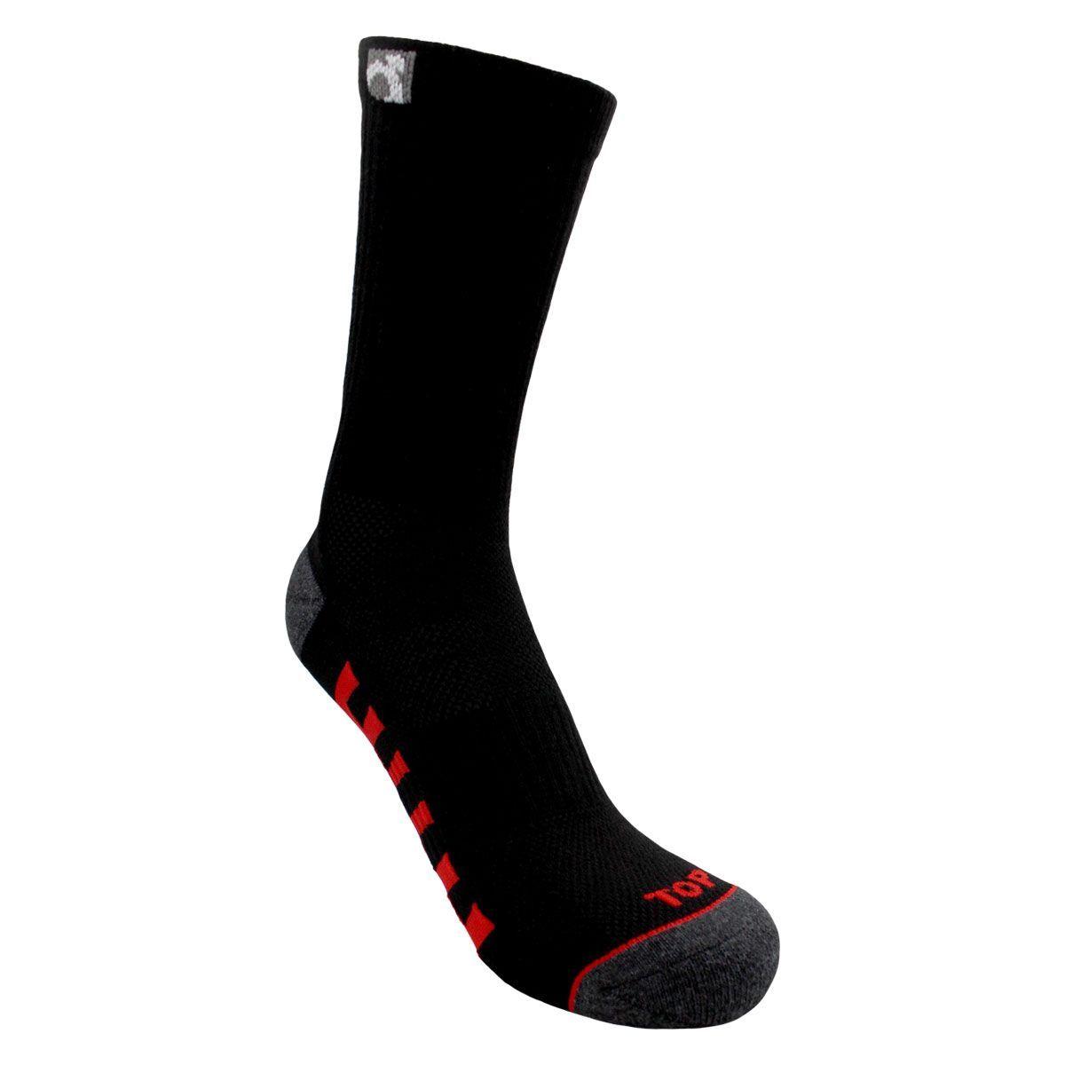 Calcetines Niño Deportivos Largos Negros Pack 5 C2 TOP-5