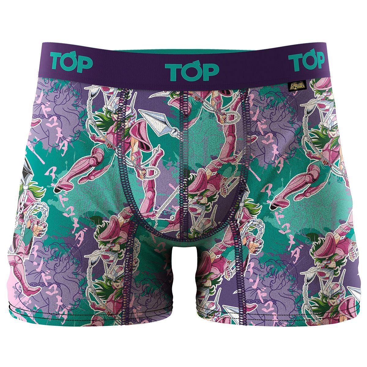 Bóxer Medio Algodón Caballeros Del Zodiaco Pack C3 Top Top