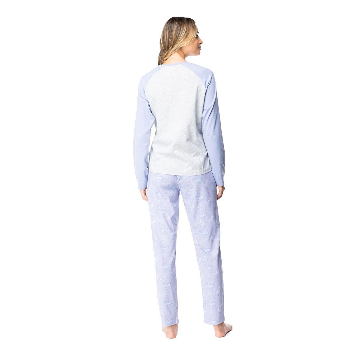Pijama Largo Algodón Mujer Invierno Harry Potter C1 Top-3