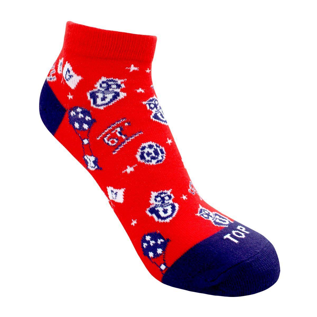 Calcetines Cortos Algodón Niños Universidad de Chile Pack 3 C1 Top-2