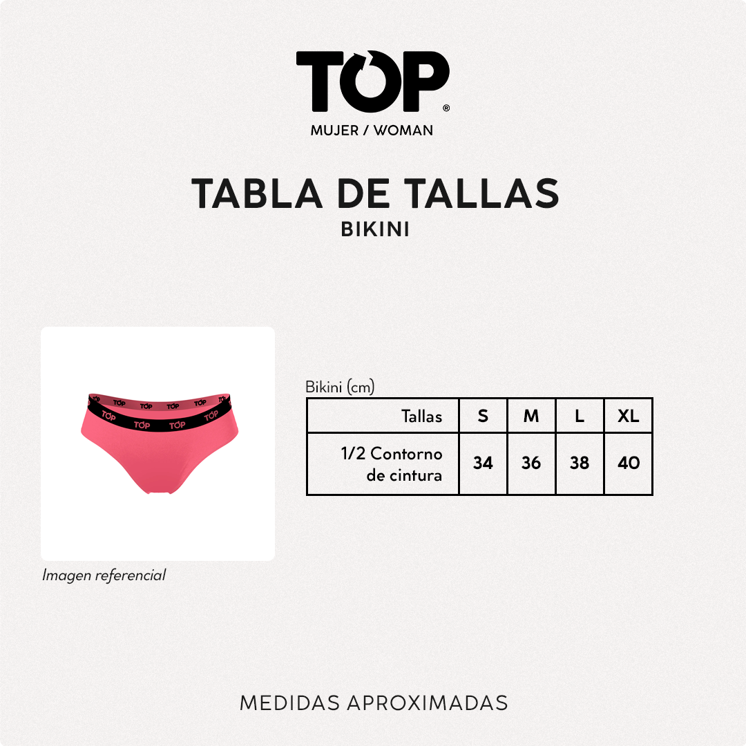 Calzón Bikini Algodón Pack 3 Icónicos - Juicy Fruits C3 Top-6