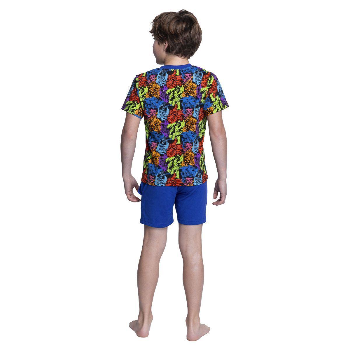 PIJAMA VERANO NIÑO ALGODÓN MARVEL C2 TOP-2