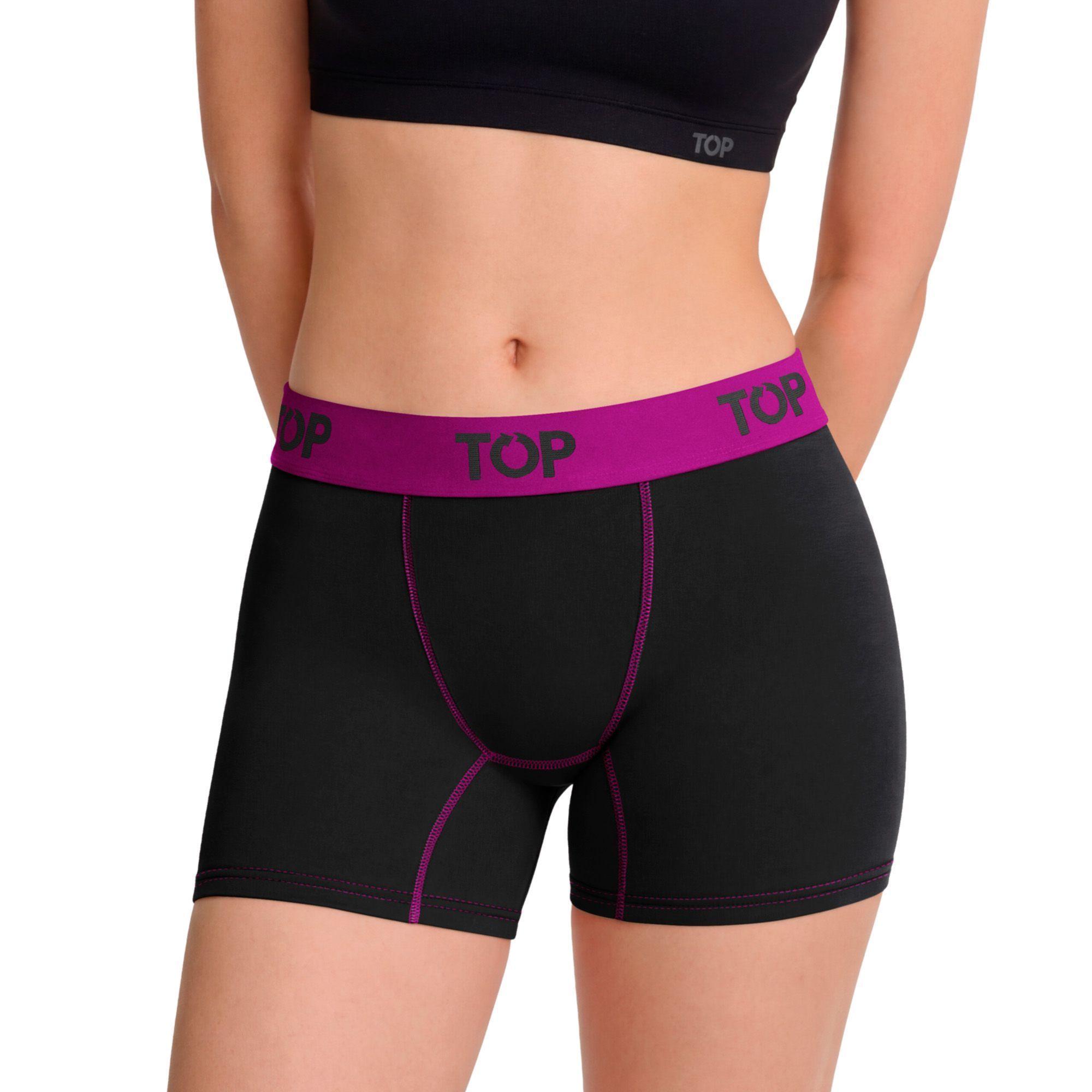 Bóxer Mujer Medio Algodón Pack 5 C5 Top-1