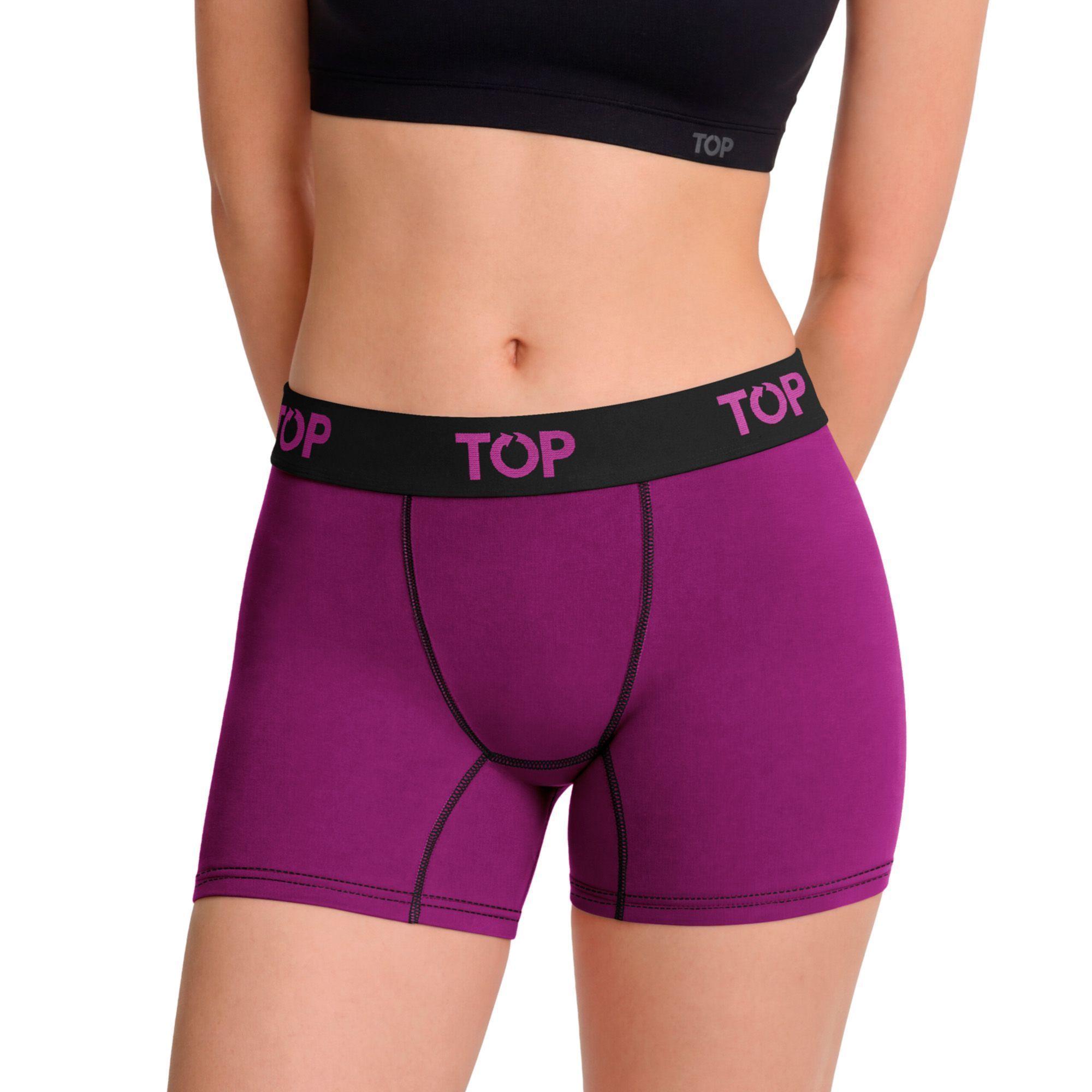 Bóxer Mujer Medio Algodón Pack 5 C5 Top-2