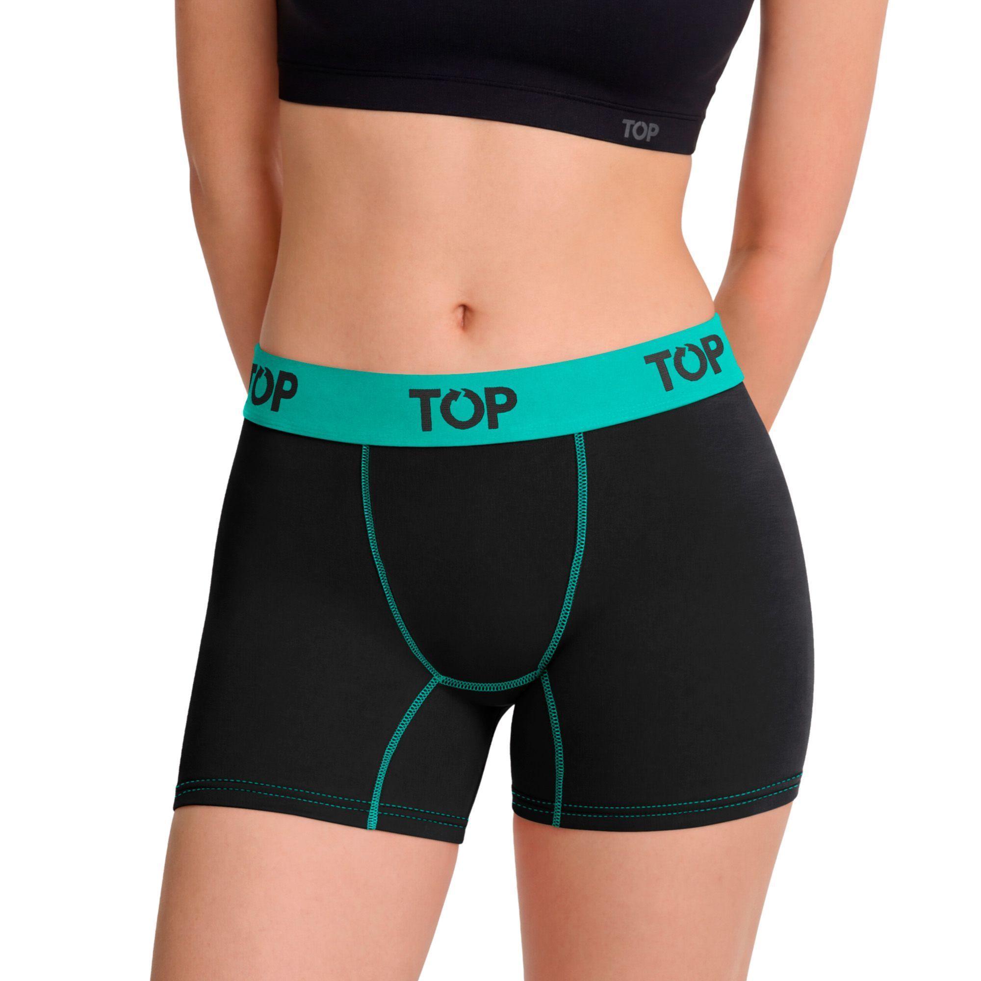 Bóxer Mujer Medio Algodón Pack 5 C5 Top-3