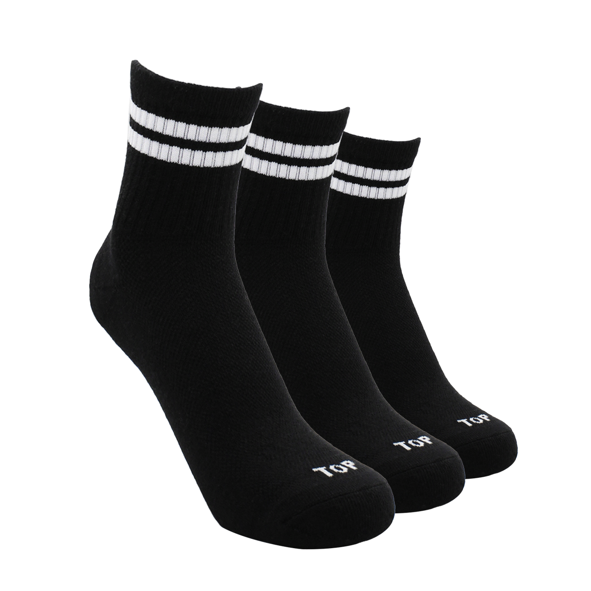 CALCETINES DEPORTIVOS MEDIA CAÑA PACK 3 C1 TOP-0