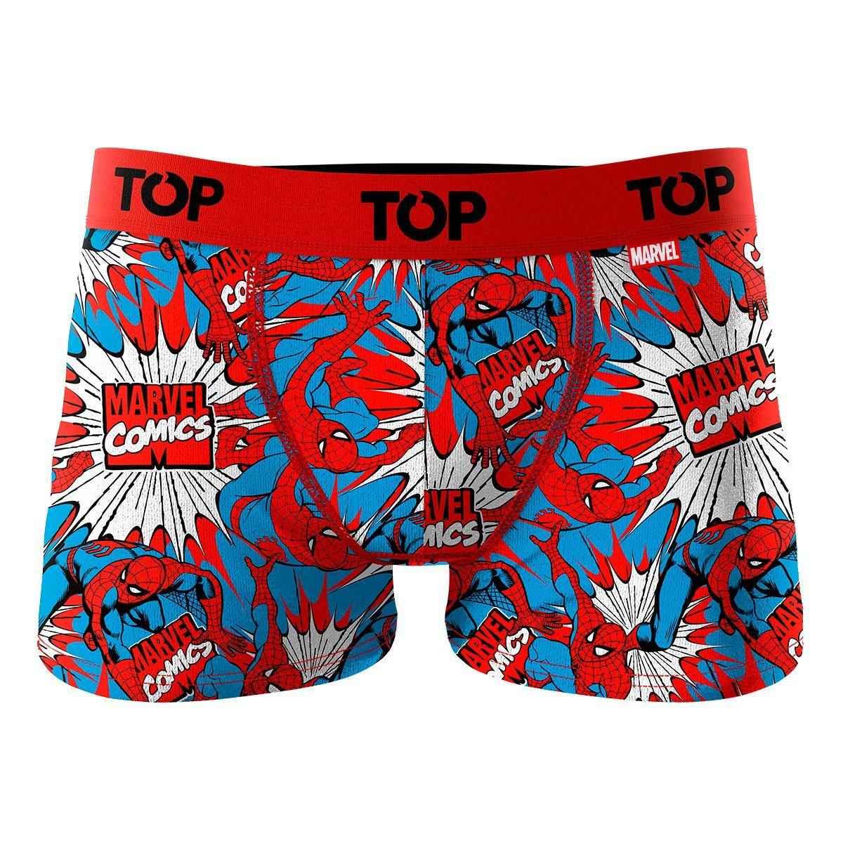Bóxer Niño Algodón Marvel Pack 4 C15 TOP-2