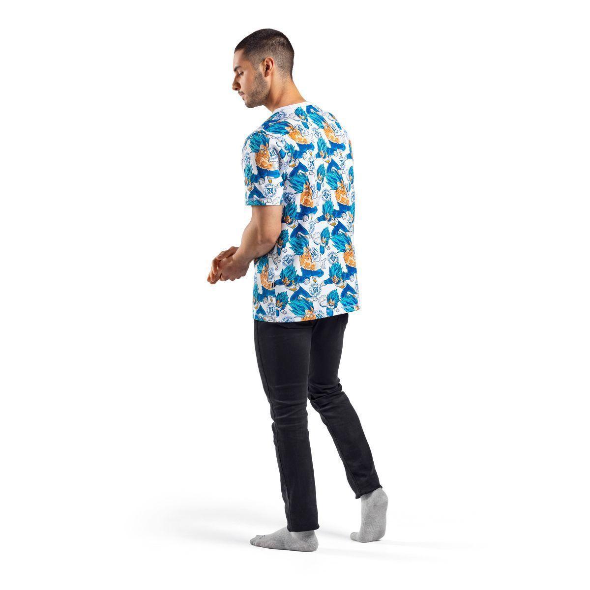 Polera De Algodón  Hombre Dragon Ball Super C4 Top-0
