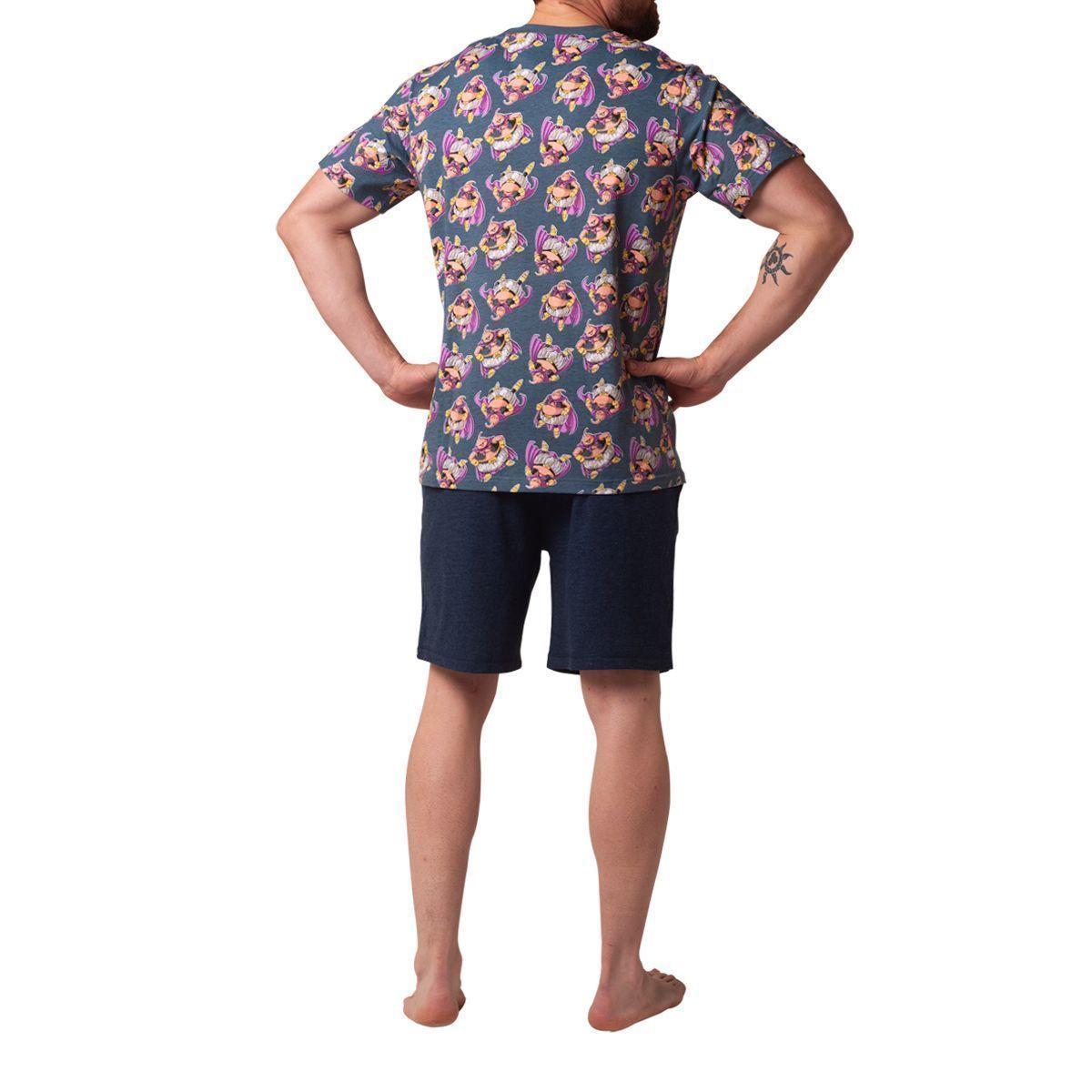 Pijama Dragon Ball Z Majin Bu C3 TOP-0
