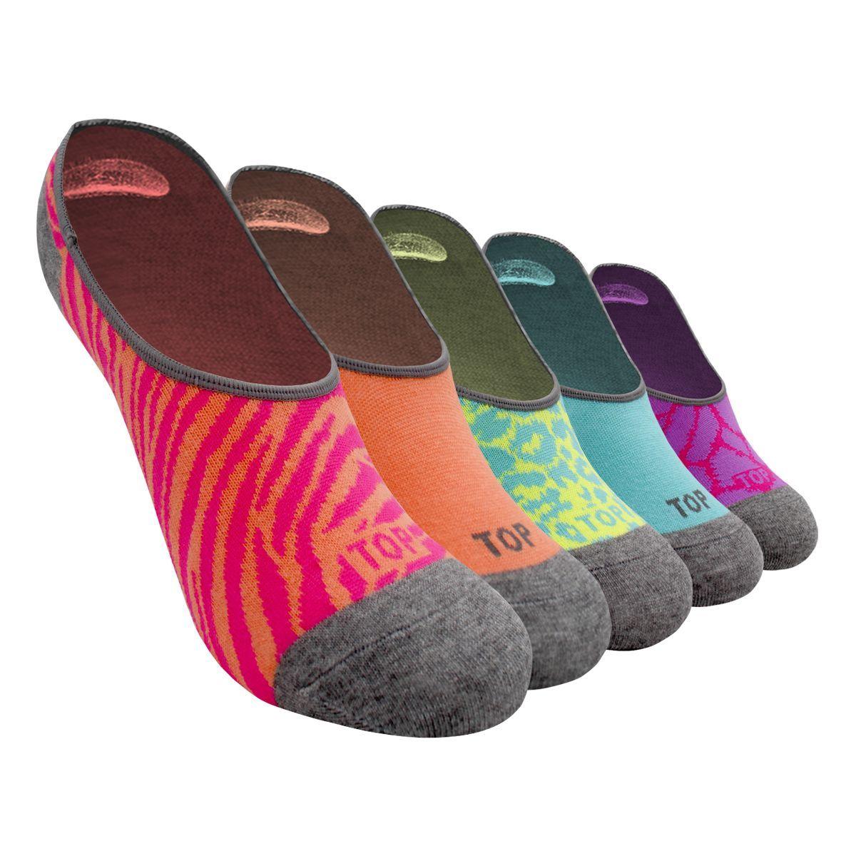 Calcetines Deportivos Invisibles Mujer Pack 5 C7-0