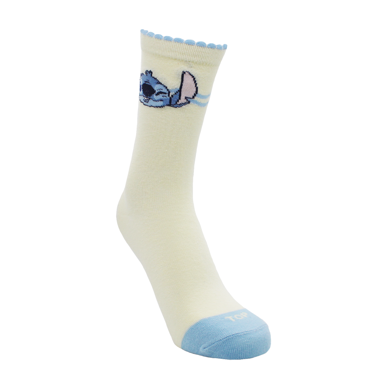 CALCETINES LARGOS MUJER ALGODÓN PACK 2 STITCH  C2 TOP-3