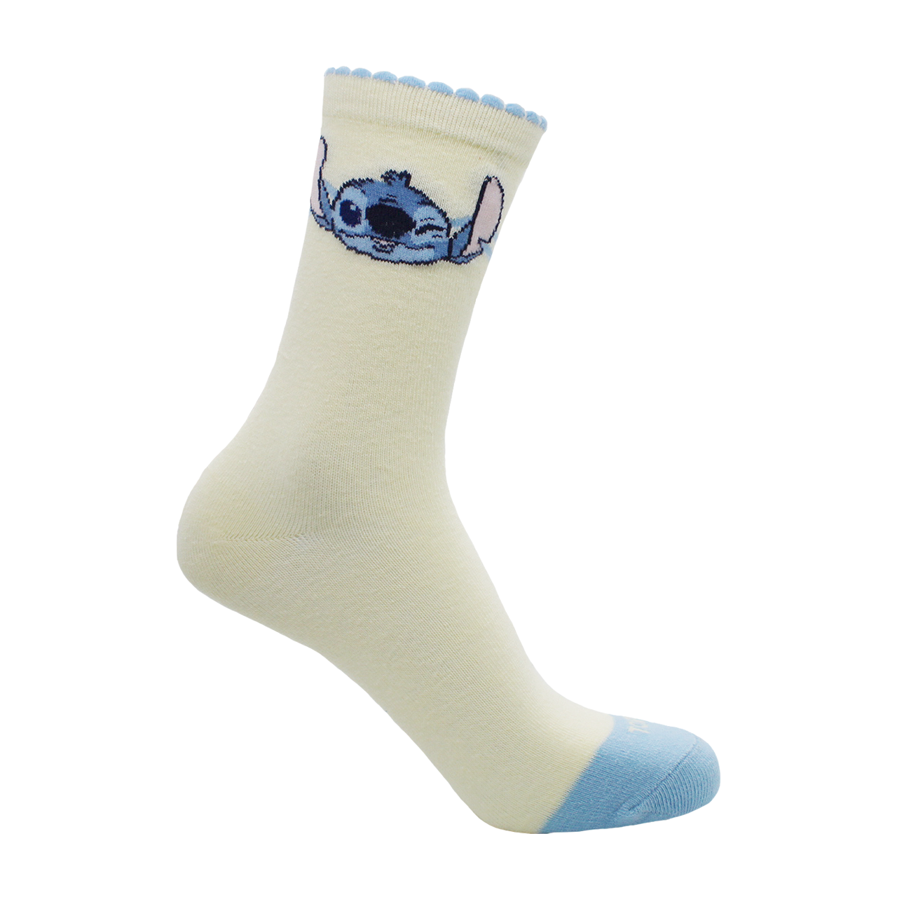 CALCETINES LARGOS MUJER ALGODÓN PACK 2 STITCH  C2 TOP-4