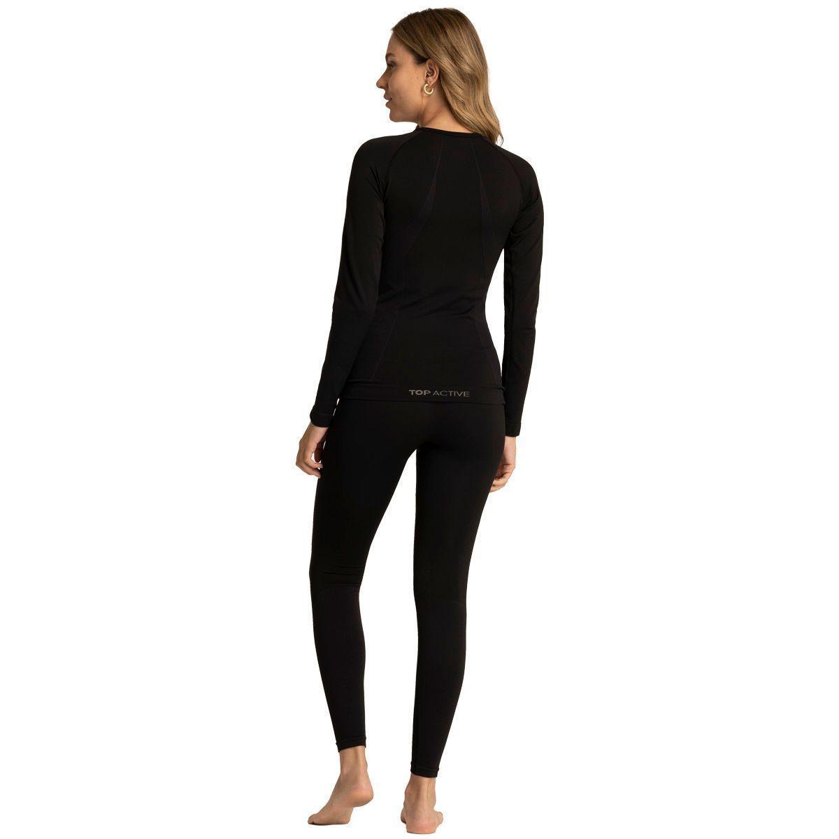 Calza Deportiva Primera Capa Microfibra Mujer Top-2