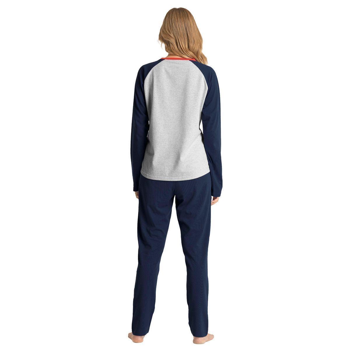 Pijama Top Algodón Invierno Mujer Universidad de Chile C2 Top Top