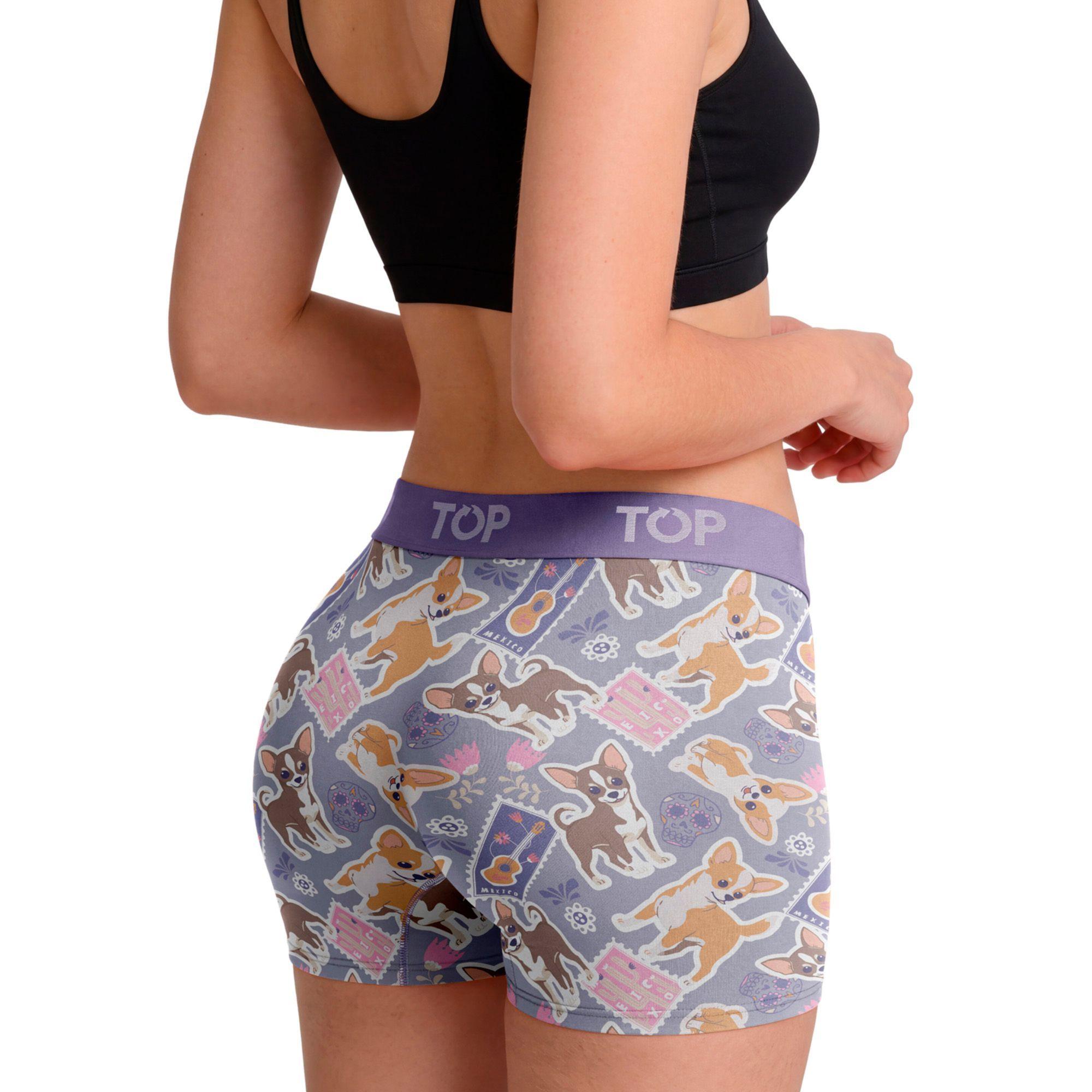 Bóxer Medio MUJER Algodón Pack 3 Colección Favs C1 TOP-2