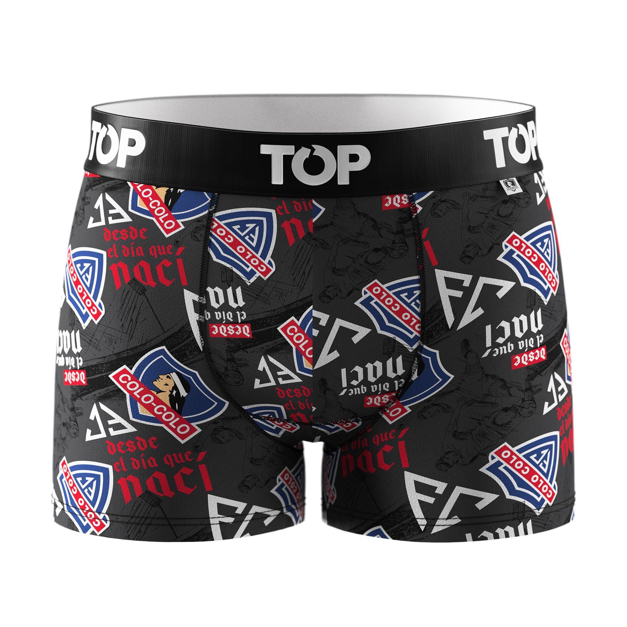 Bóxer Niño Algodón Colo-Colo Pack 4 C7 TOP-2