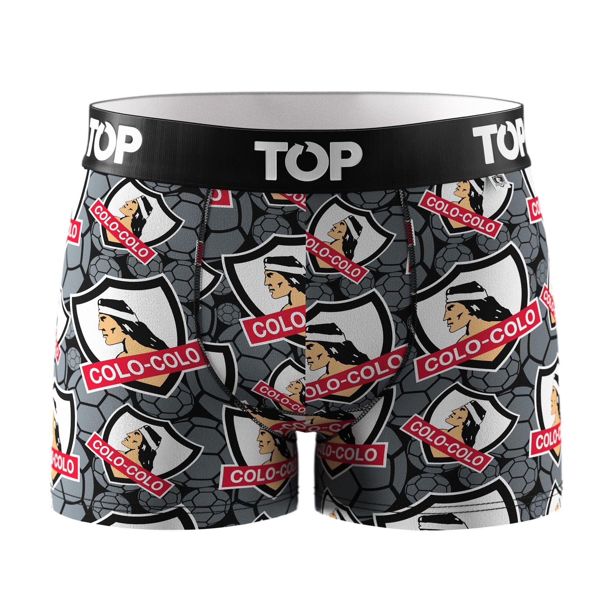 Bóxer Niño Algodón Colo-Colo Pack 4 C7 TOP-3