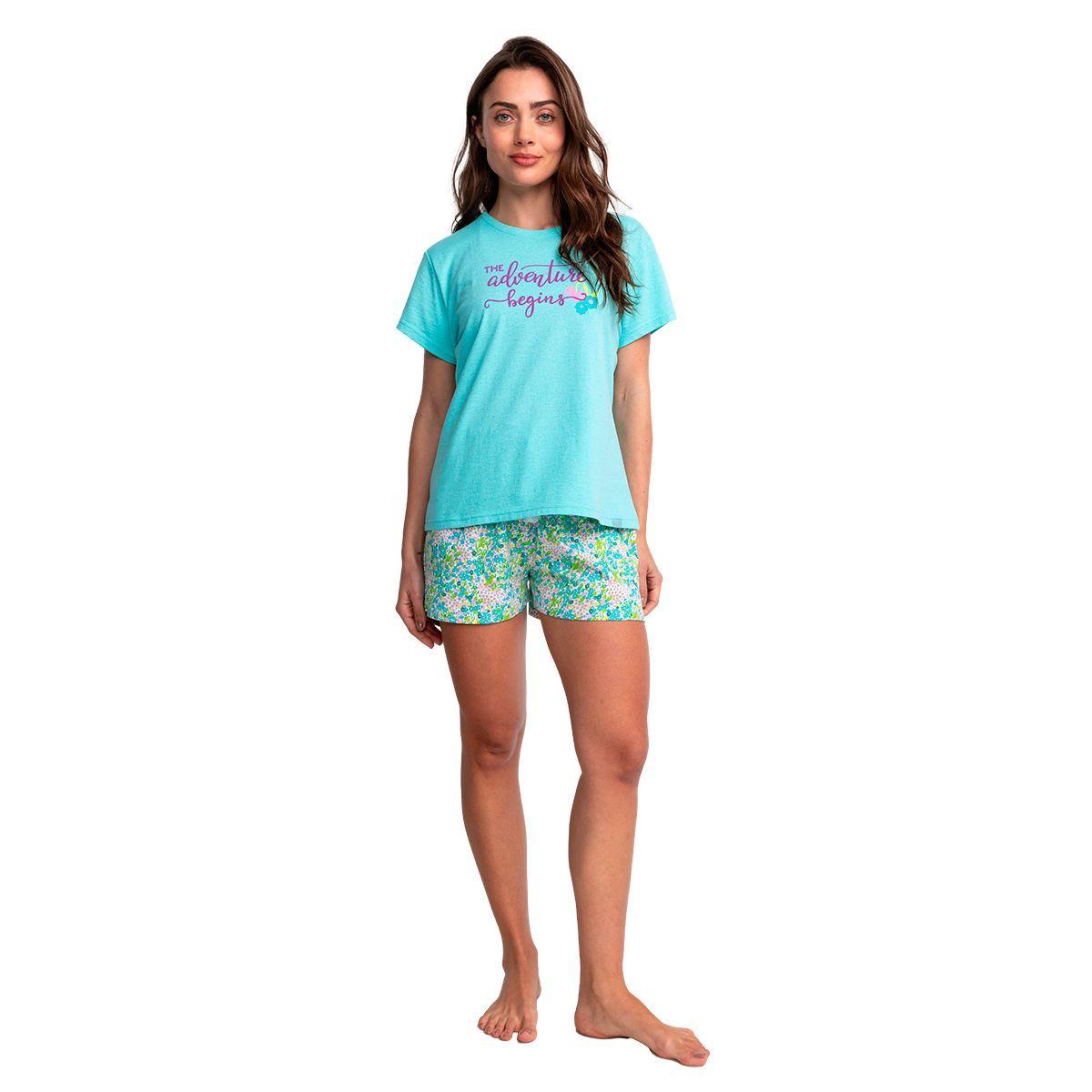 Pijama Algodón Mujer Verano C3 Top-0