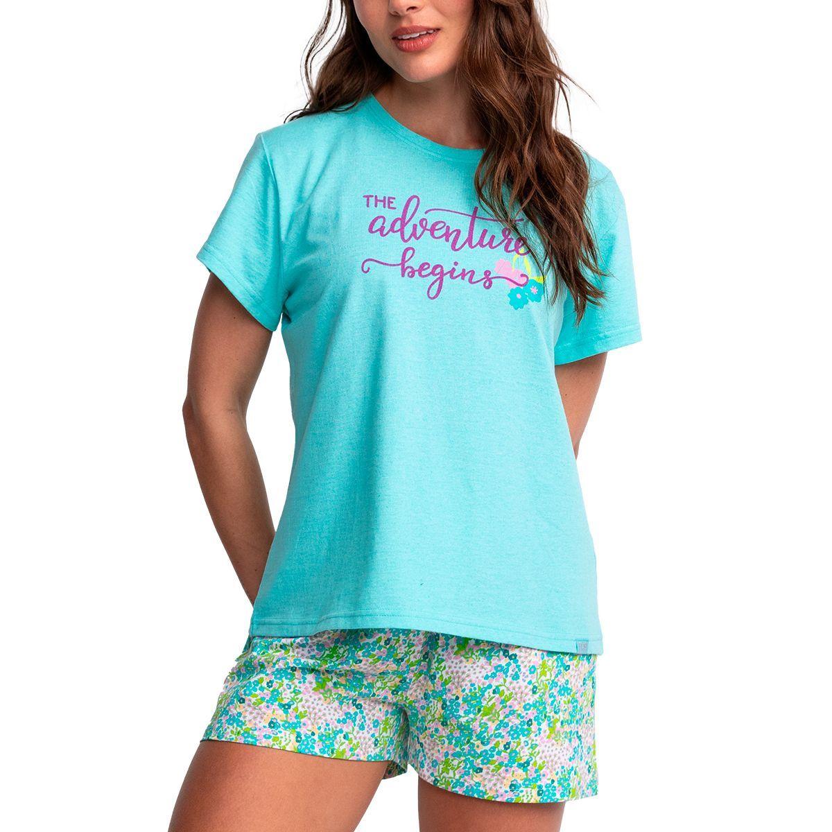 Pijama Algodón Mujer Verano C3 Top-2