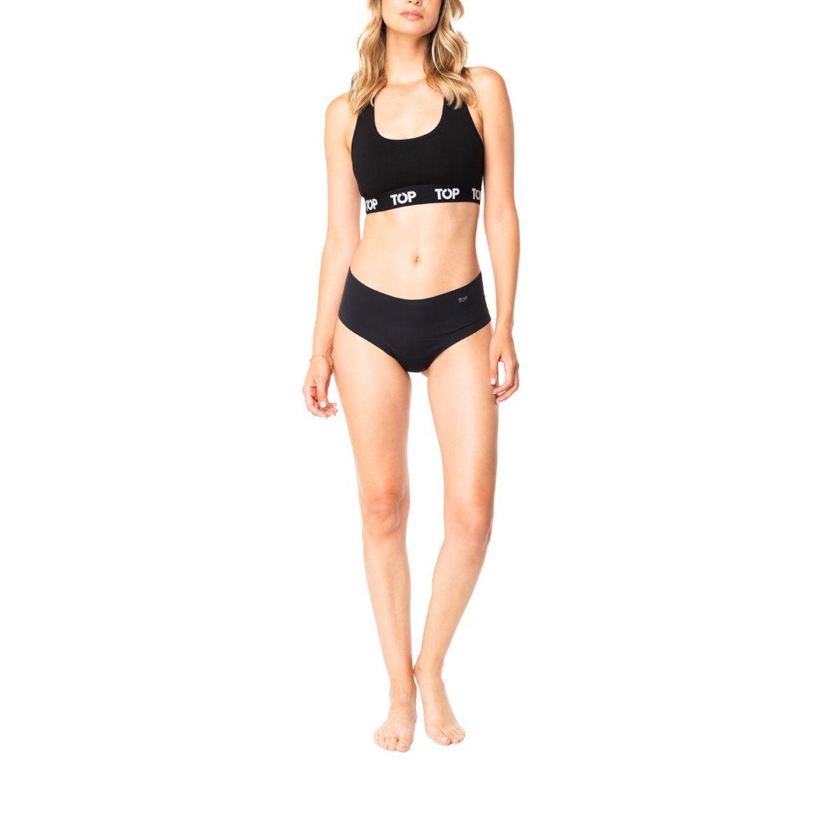 Calzón Pantaletas Microfibra Corte Laser Pack 3 C1 TOP-1