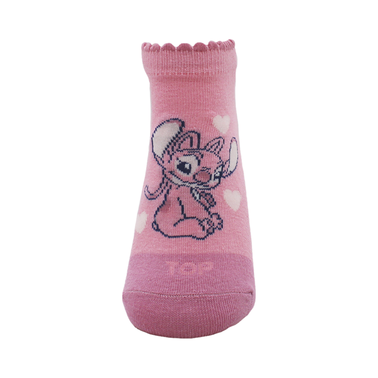CALCETINES TOBILLEROS NIÑA ALGODÓN PACK 2 STITCH C1 TOP-1