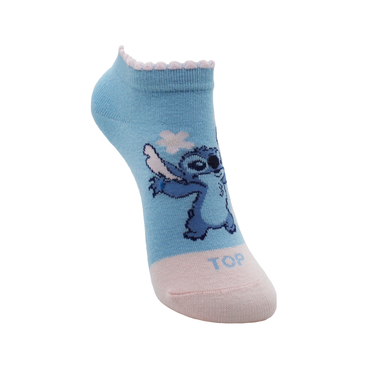 CALCETINES TOBILLEROS NIÑA ALGODÓN PACK 2 STITCH C1 TOP-3