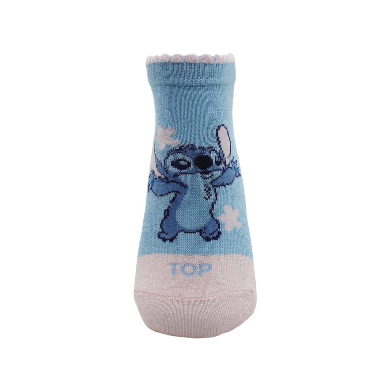 CALCETINES TOBILLEROS NIÑA ALGODÓN PACK 2 STITCH C1 TOP-4